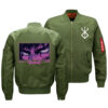 MA 1 Flight Bomber Jacket for Men Anime Berserk Print Casual Jackets Baseball Varsity College Pilot 4 - Anime Jacket UK Store