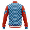 Mista Guido Pattern JBA Varsity Jacket BACK Mockup - Anime Jacket UK Store