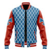 Mista Guido Pattern JBA Varsity Jacket FRONT Mockup - Anime Jacket UK Store