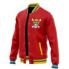 Monkey D. Luffy Pattern OP Varsity Jacket F RIGHT - Anime Jacket UK Store
