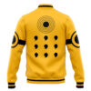 Naruto Kyuubi Mode Naruto Varsity Jacket BACK Mockup - Anime Jacket UK Store