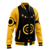 Naruto Kyuubi Mode Naruto Varsity Jacket F LEFT Mockup - Anime Jacket UK Store