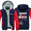 One Punch Man Hero Anime Hoodie Jacket Coat Winter Fleece Thick Warm Sweatshirts Long Sleeve Plus 14 - Anime Jacket UK Store