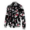 Pride Pattern FMA Varsity Jacket F RIGHT Mockup - Anime Jacket UK Store