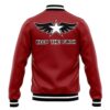Rock Howard Fatal Fury Varsity Jacket BACK Mockup - Anime Jacket UK Store
