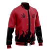 Sage Mode Naruto Varsity Jacket F LEFT Mockup - Anime Jacket UK Store
