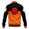 Shipuuden Naruto Varsity Jacket BACK Mockup - Anime Jacket UK Store
