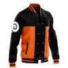 Shipuuden Naruto Varsity Jacket F LEFT Mockup - Anime Jacket UK Store