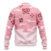Shunsui Kyoraku Bleach Varsity Jacket BACK Mockup - Anime Jacket UK Store
