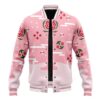 Shunsui Kyoraku Bleach Varsity Jacket FRONT Mockup - Anime Jacket UK Store