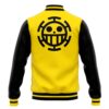 Trafalgar Law Pattern OP Varsity Jacket BACK - Anime Jacket UK Store