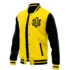 Trafalgar Law Pattern OP Varsity Jacket F RIGHT - Anime Jacket UK Store