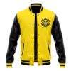 Trafalgar Law Pattern OP Varsity Jacket FRONT - Anime Jacket UK Store