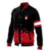 Uchiha Symbol Naruto Varsity Jacket F RIGHT Mockup - Anime Jacket UK Store