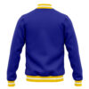 Vegeta V1 A DBZ Varsity Jacket BACK Mockup - Anime Jacket UK Store