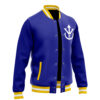 Vegeta V1 A DBZ Varsity Jacket F LEFT Mockup - Anime Jacket UK Store