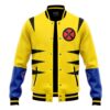 X Men Wolverine M Varsity Jacket FRONT Mockup 1 - Anime Jacket UK Store