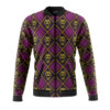 Yoshikage Kira Killer Queen Jojos Bizarre Adventure Bomber Jacket FRONT Mockup - Anime Jacket UK Store