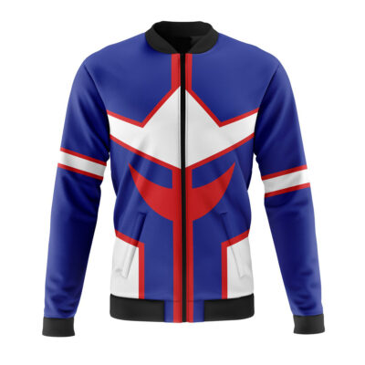 all might my hero academia casual bomber jacket caobk - Anime Jacket UK Store