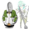 asada shino hoodie sword art online anime cosplay costume9lgbw - Anime Jacket UK Store