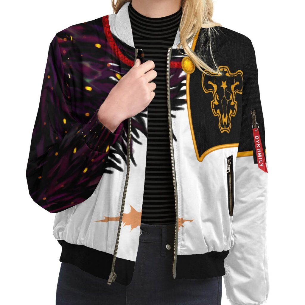 asta demon skin bomber jacket 242453 - Anime Jacket UK Store