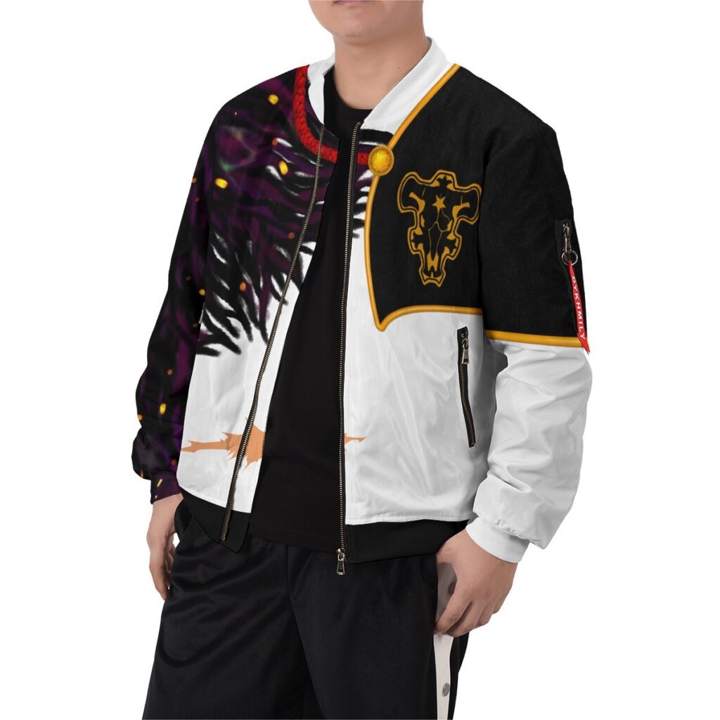 asta demon skin bomber jacket 270406 - Anime Jacket UK Store