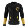 black bulls black clover casual bomber jacket 36yac - Anime Jacket UK Store