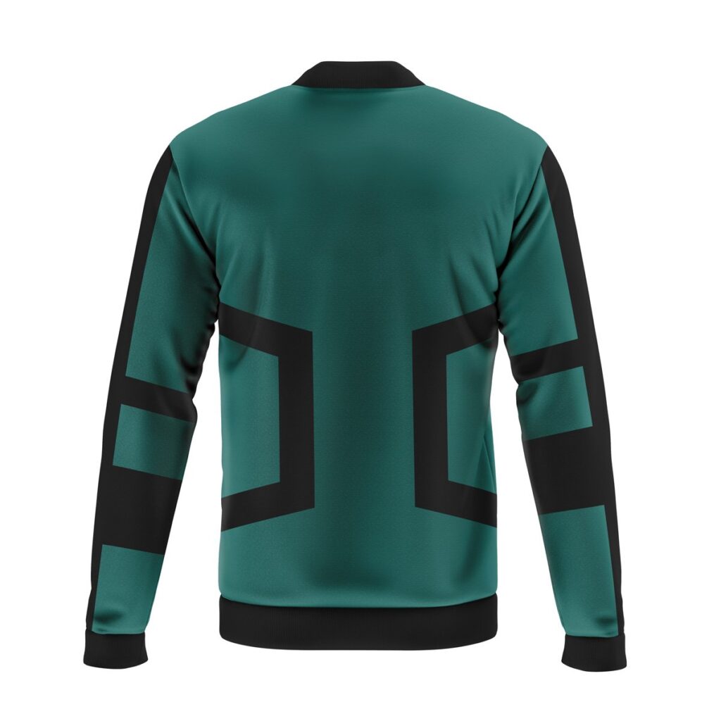 deku my hero academia casual bomber jacket twqqh - Anime Jacket UK Store