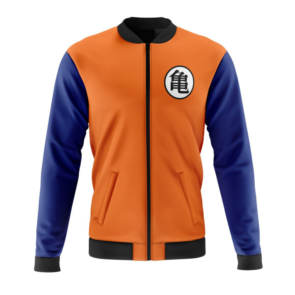 goku dragon ball z casual bomber jacket qnlt2 - Anime Jacket UK Store
