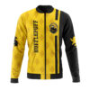 hufflepuff harry potter casual bomber jacket c05f5 - Anime Jacket UK Store