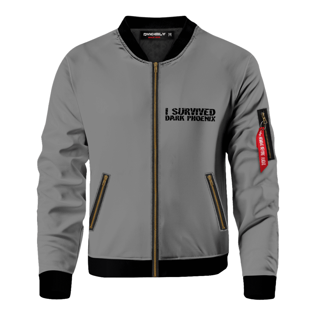 i survived dark phoenix bomber jacket 119639 - Anime Jacket UK Store