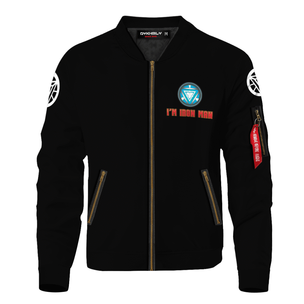 im iron man bomber jacket 176507 - Anime Jacket UK Store