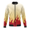 kyojuro demon slayer casual bomber jacket 8vfsj - Anime Jacket UK Store