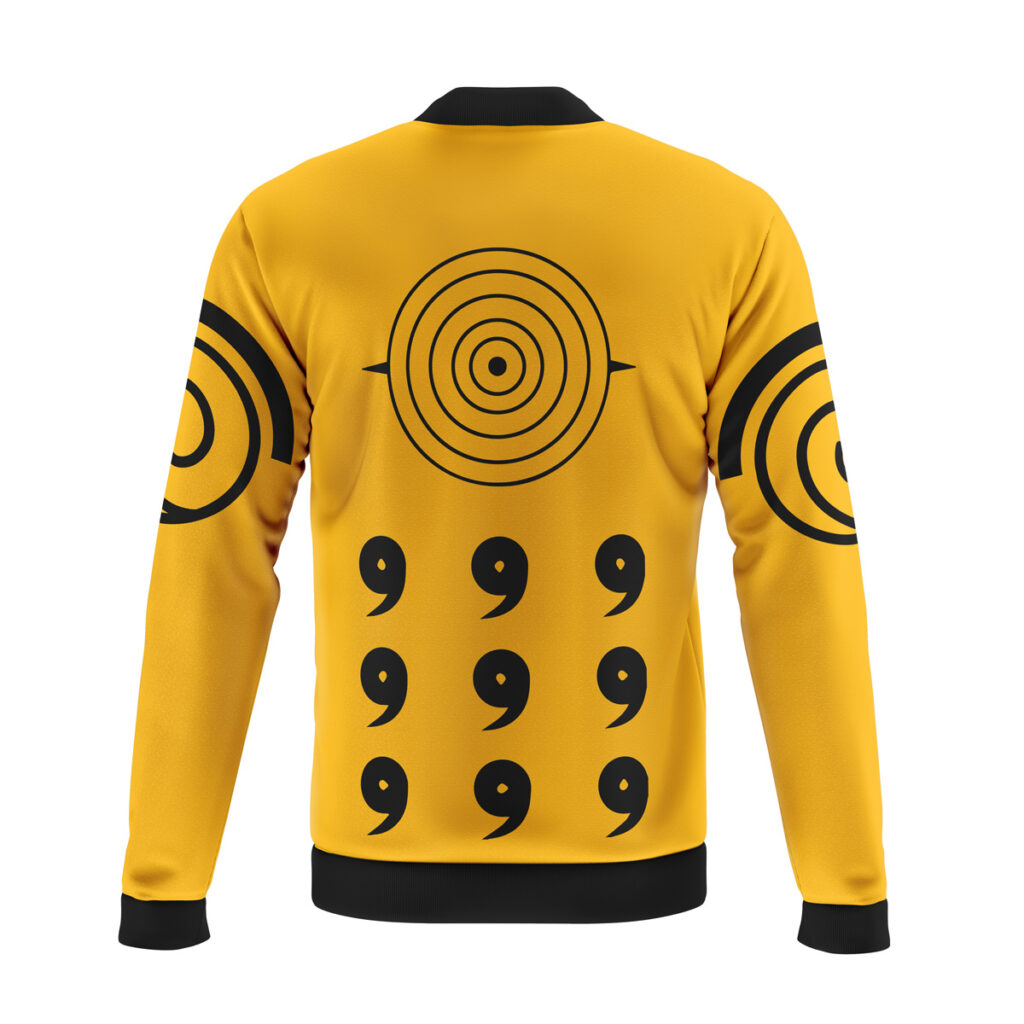 kyuubi mode naruto casual bomber jacket qlksr - Anime Jacket UK Store