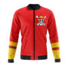 luffy straw hat one piece casual bomber jacket 0547c - Anime Jacket UK Store