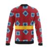 luffy wano pattern casual bomber jacket ijb4r - Anime Jacket UK Store