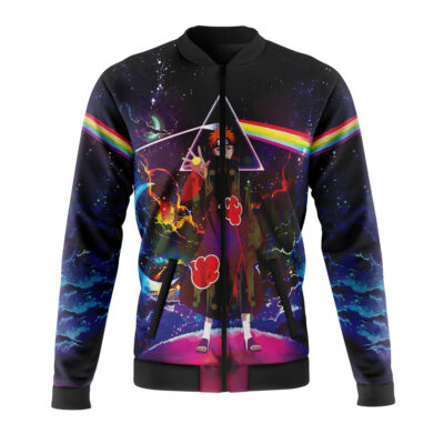 naruto akatsuki astral led pain casual bomber jacketvalpl - Anime Jacket UK Store