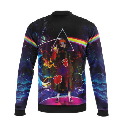 naruto akatsuki astral led pain casual bomber jacketzoqah - Anime Jacket UK Store