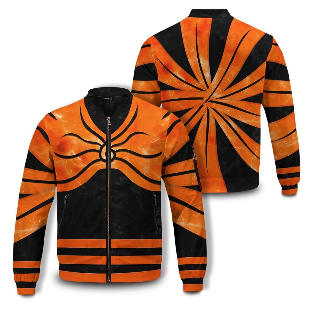 naruto full baryon mode bomber jacket 231685 - Anime Jacket UK Store