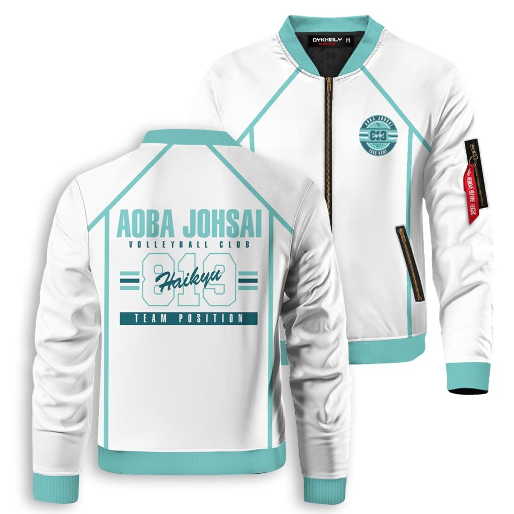 personalized 819 aoba johsai bomber jacket 741193 - Anime Jacket UK Store