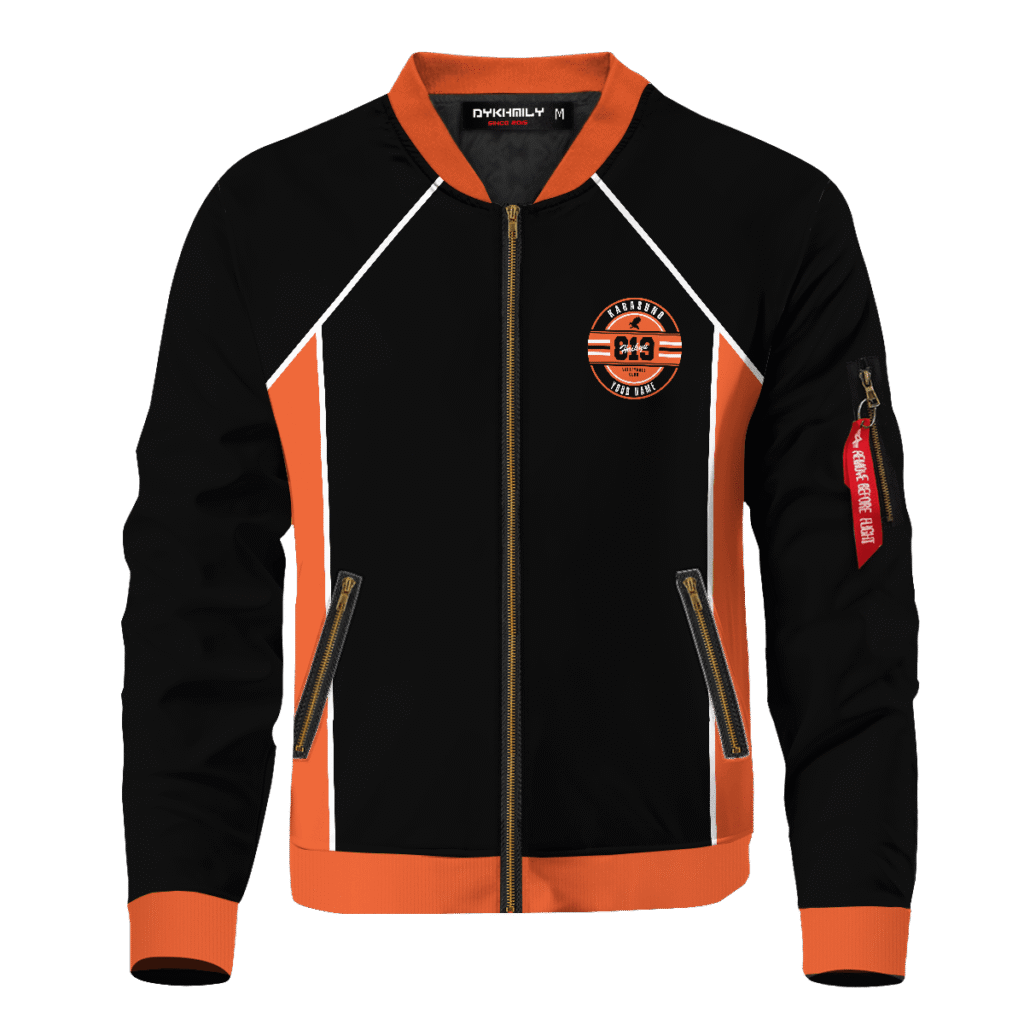personalized 819 karasuno bomber jacket 232489 - Anime Jacket UK Store