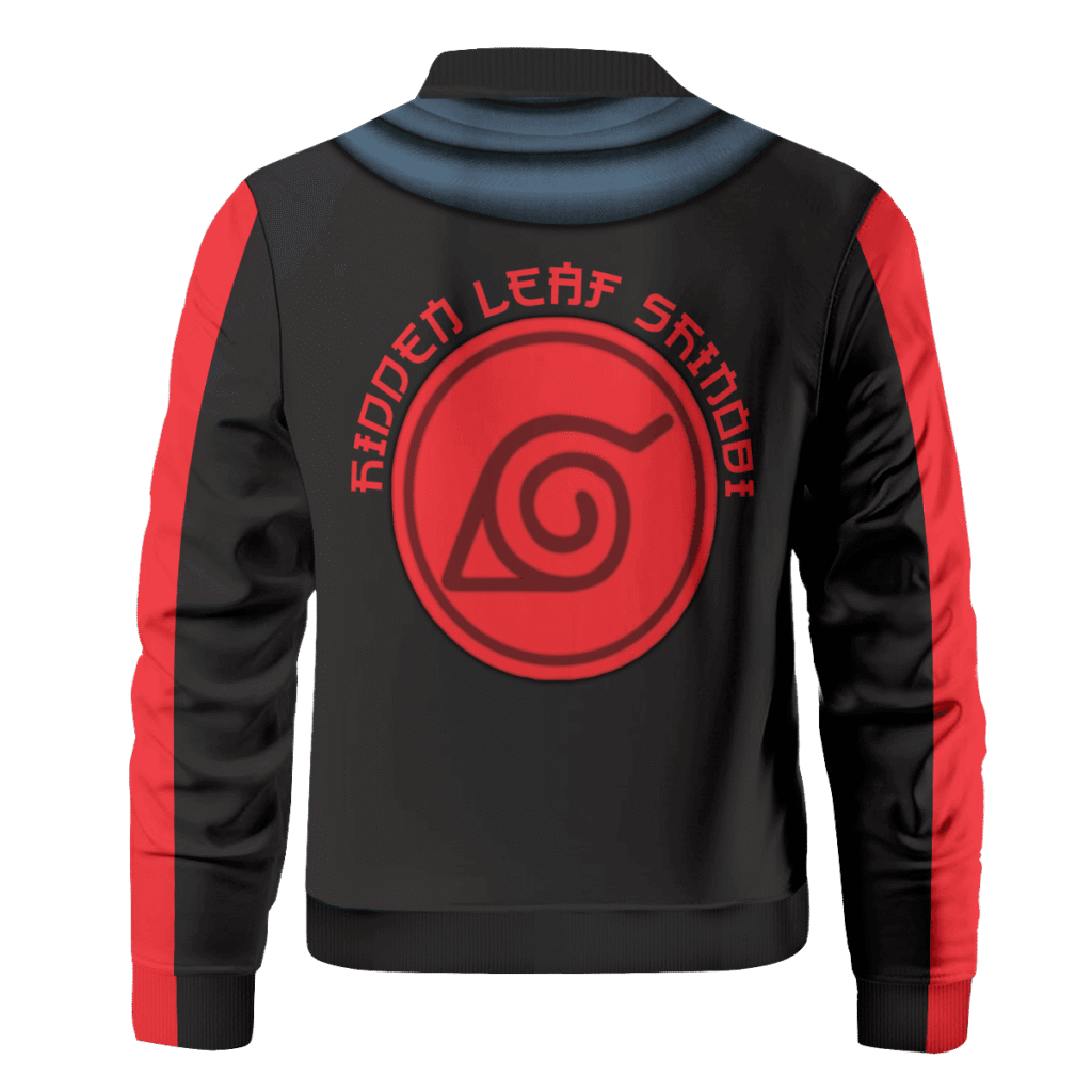 personalized hidden leaf shinobi bomber jacket 402017 - Anime Jacket UK Store