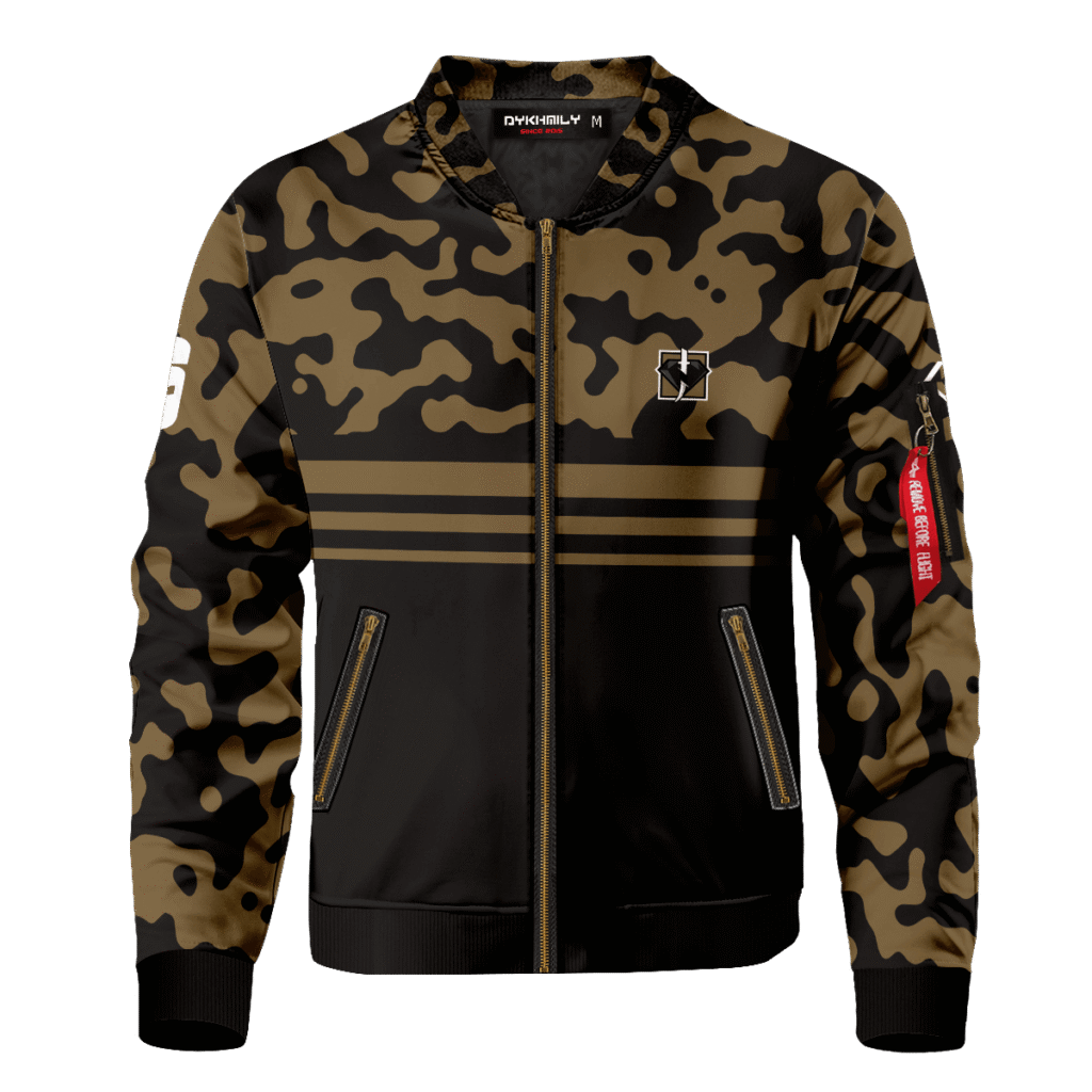rainbow six siege kaid bomber jacket 109261 - Anime Jacket UK Store