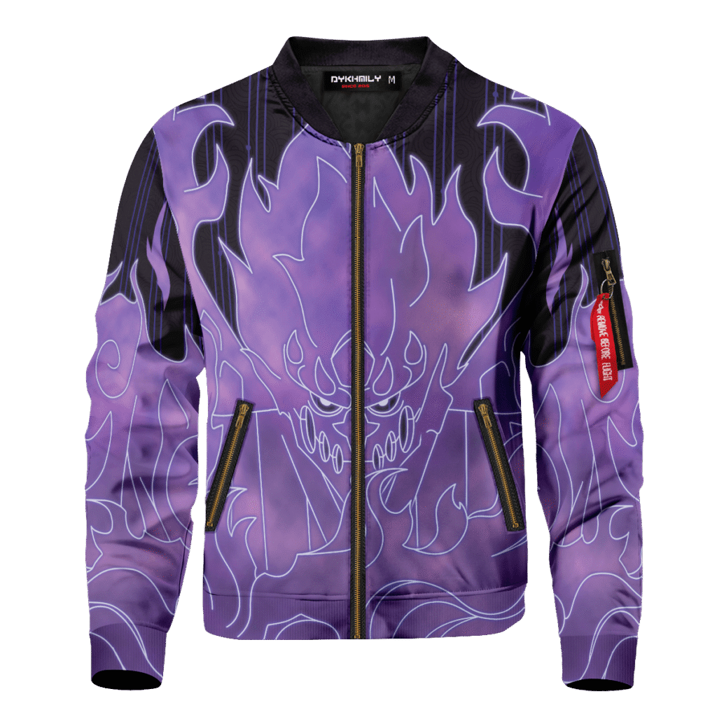 sasuke armor bomber jacket 540207 - Anime Jacket UK Store