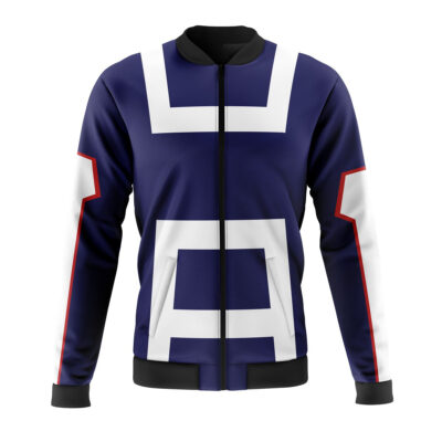 school uniform my hero academia casual bomber jacket p5uuj - Anime Jacket UK Store