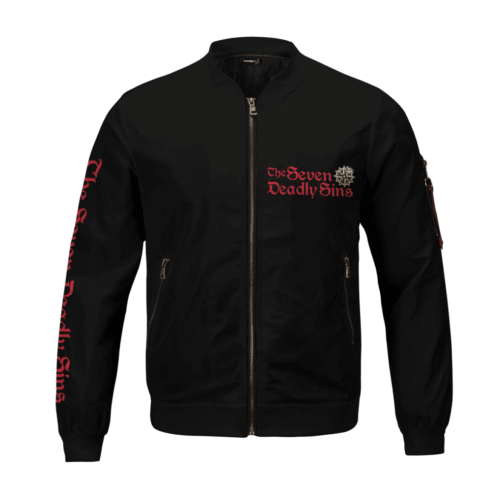 seven deadly sins bomber jacket 463986 - Anime Jacket UK Store