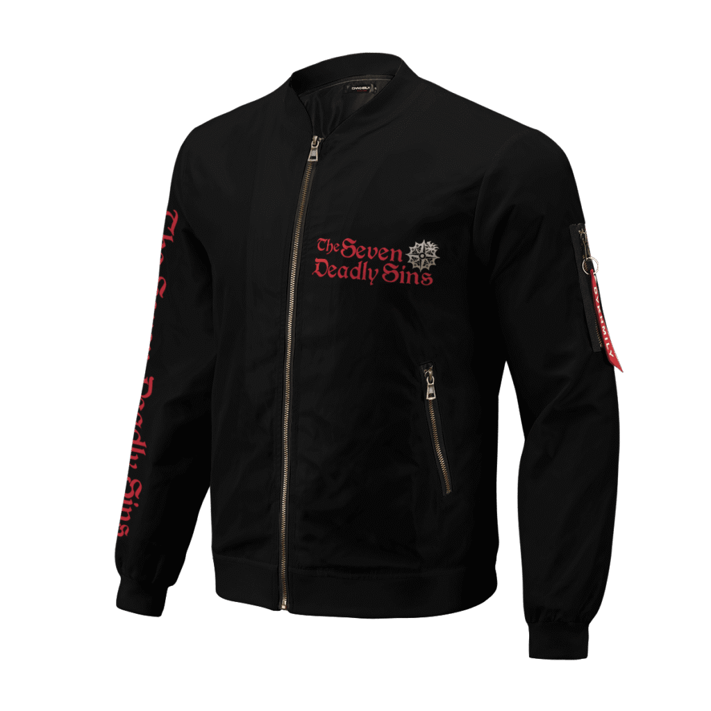 seven deadly sins bomber jacket 648590 - Anime Jacket UK Store