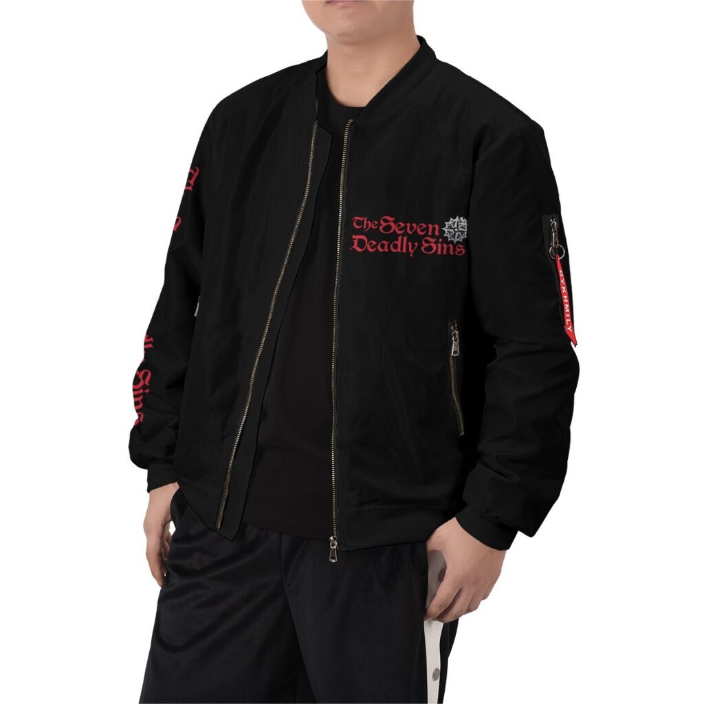 seven deadly sins bomber jacket 930752 - Anime Jacket UK Store