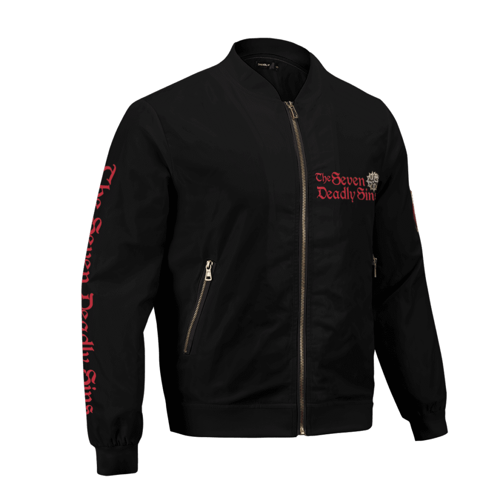 seven deadly sins bomber jacket 997382 - Anime Jacket UK Store