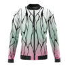shinobu kocho demon slayer casual bomber jacket vzeit - Anime Jacket UK Store